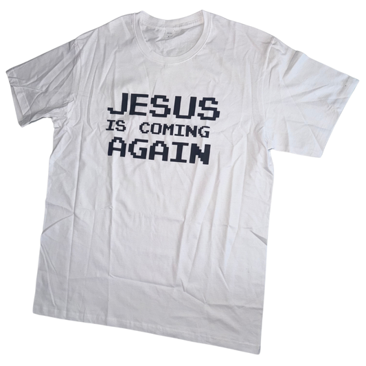 Jesus Is Coming Soon 280GSM T-Shirts (White)