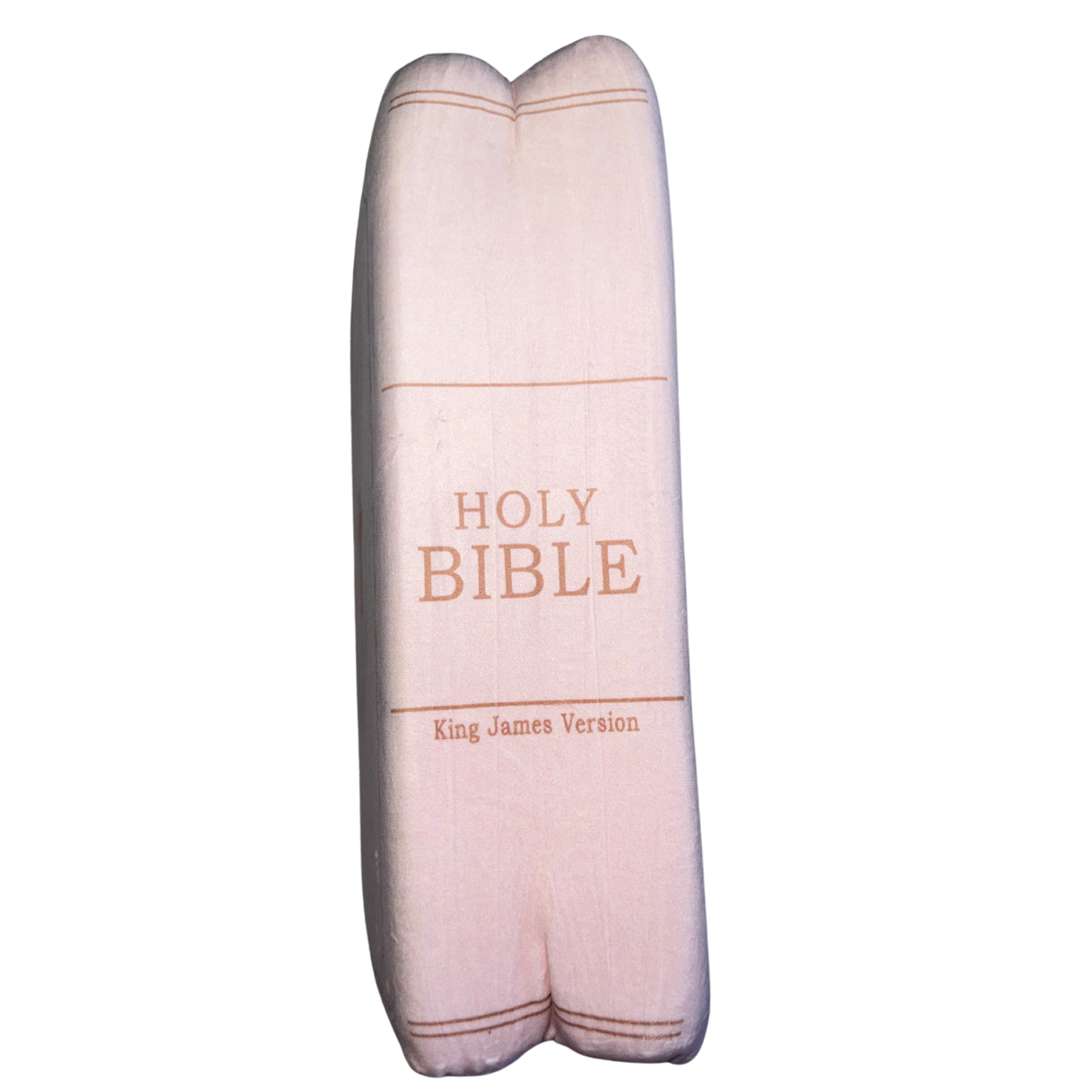 Plush Bible Pillow - Pink