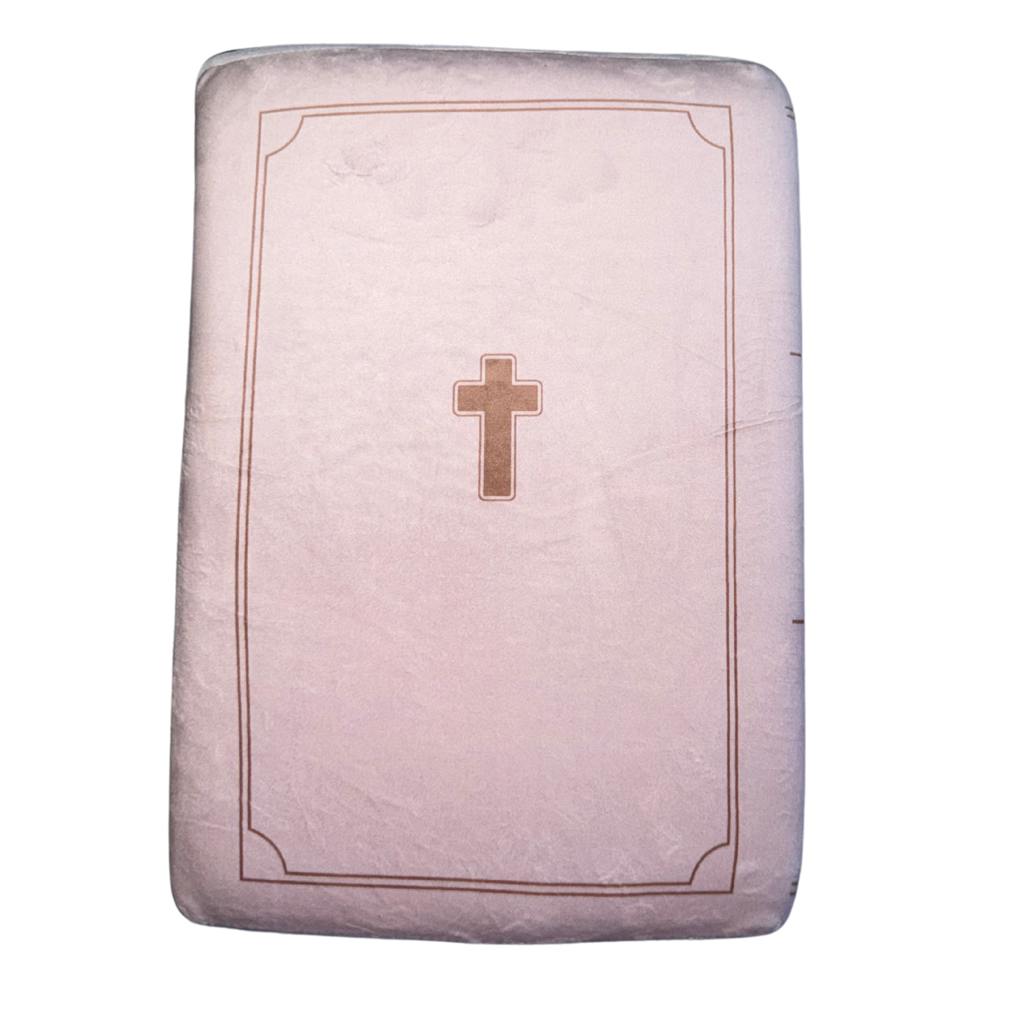 Plush Bible Pillow - Pink