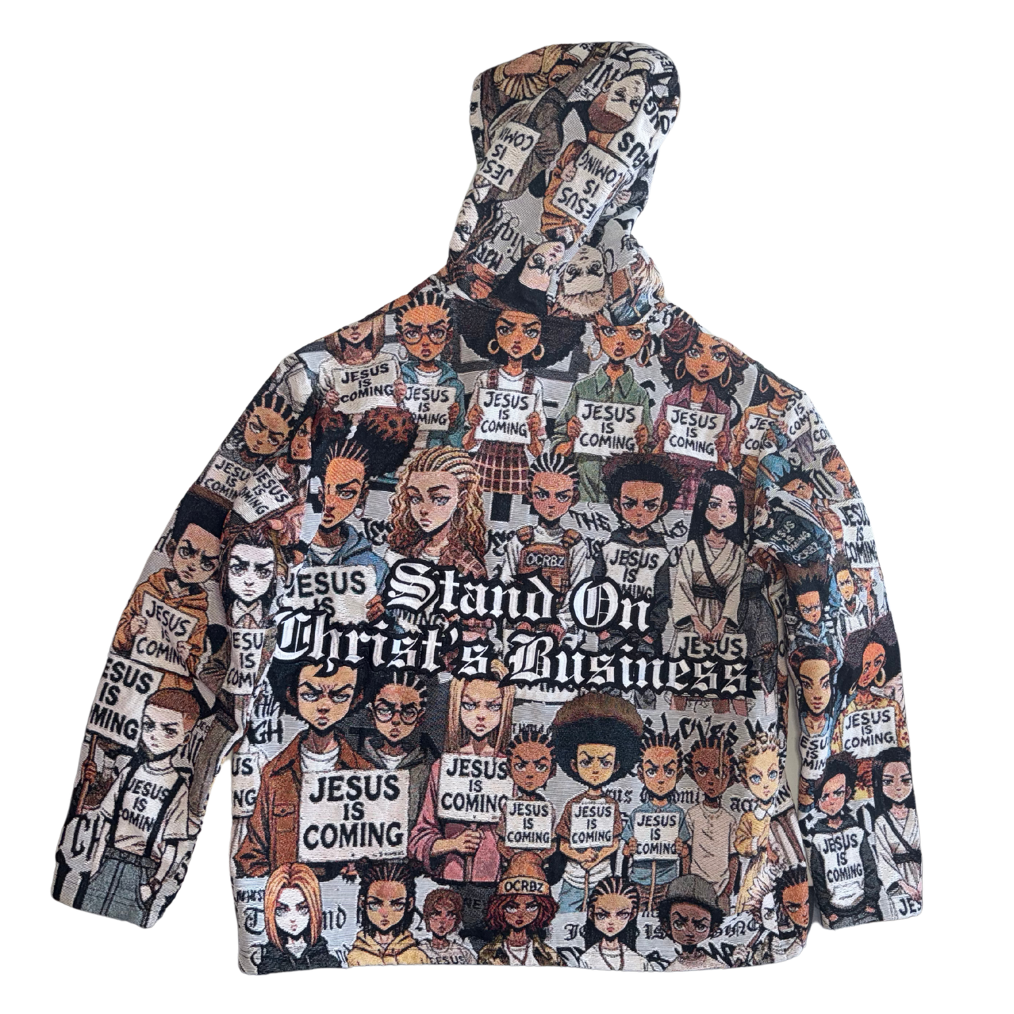 OCRBZ Jacquard Jacket – Jesus is Coming (Unisex)