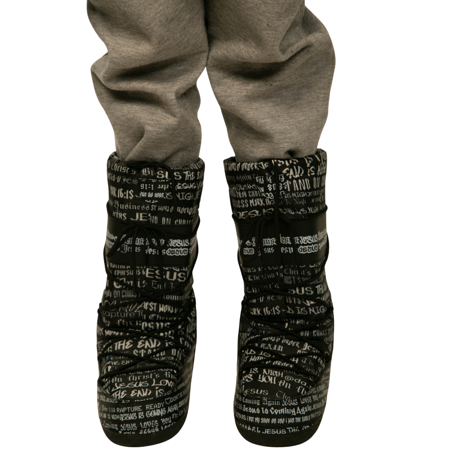 OCRBZ - "Shoe Inside Bombers" Moon Boots – Black