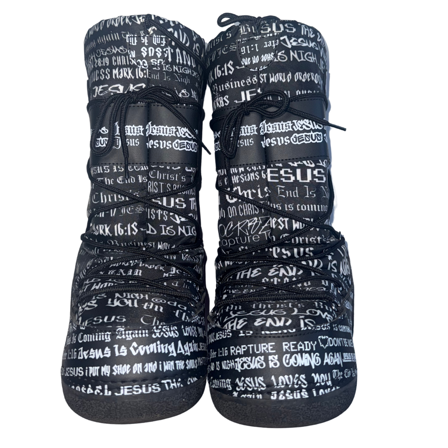 OCRBZ - "Shoe Inside Bombers" Moon Boots – Black