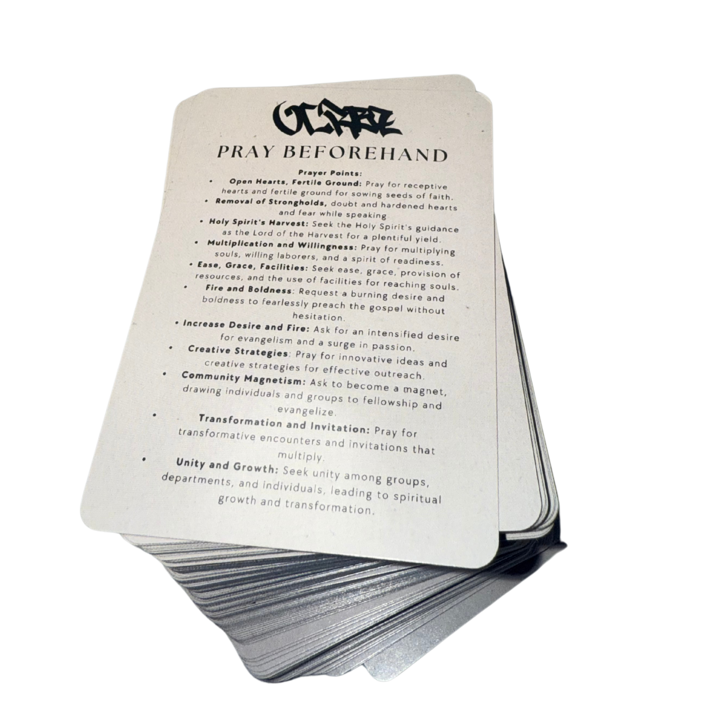 OCRBZ Evangelism Card Game – 396-Card Edition