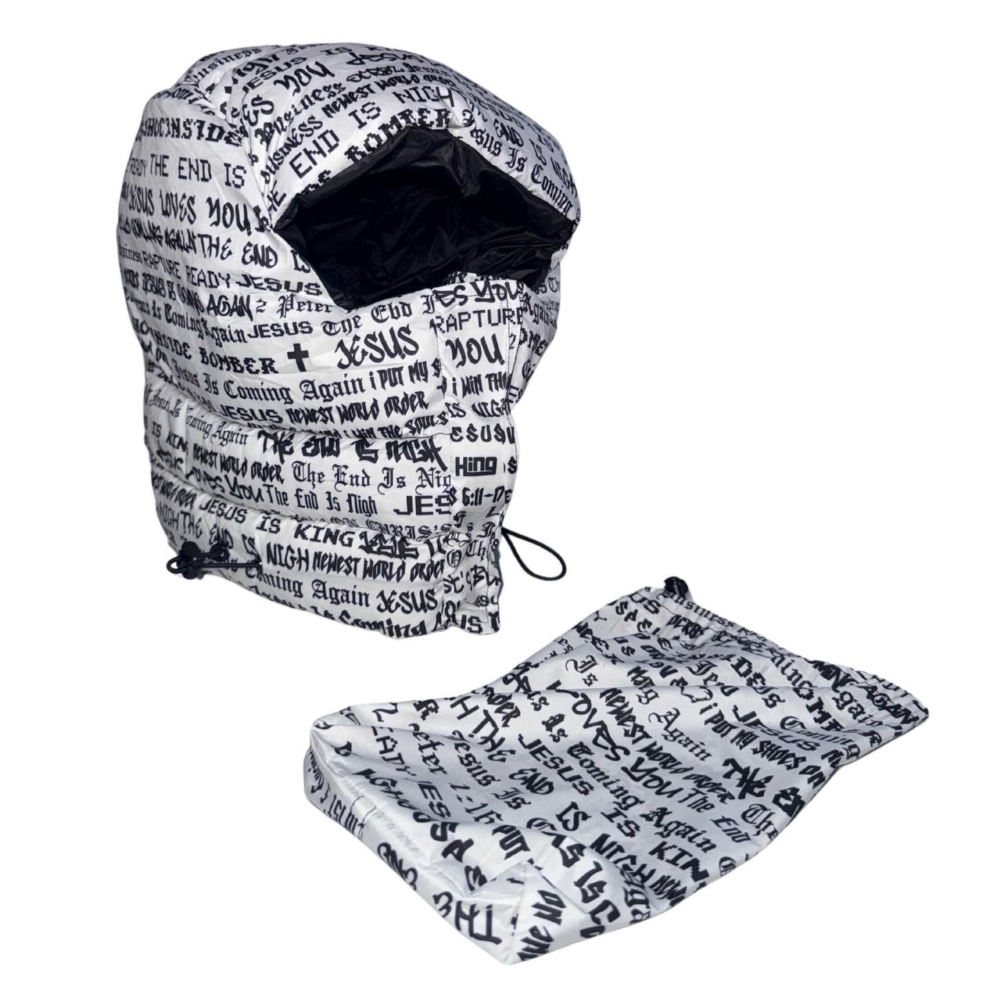 OCRBZ Anti-CCTV Puffer Bally (Hand Grenade) – White