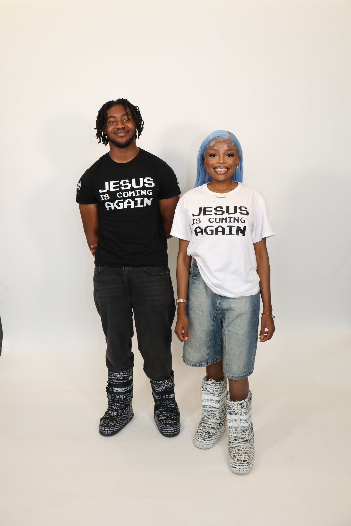 Jesus Is Coming Soon 280GSM T-Shirts (Black)