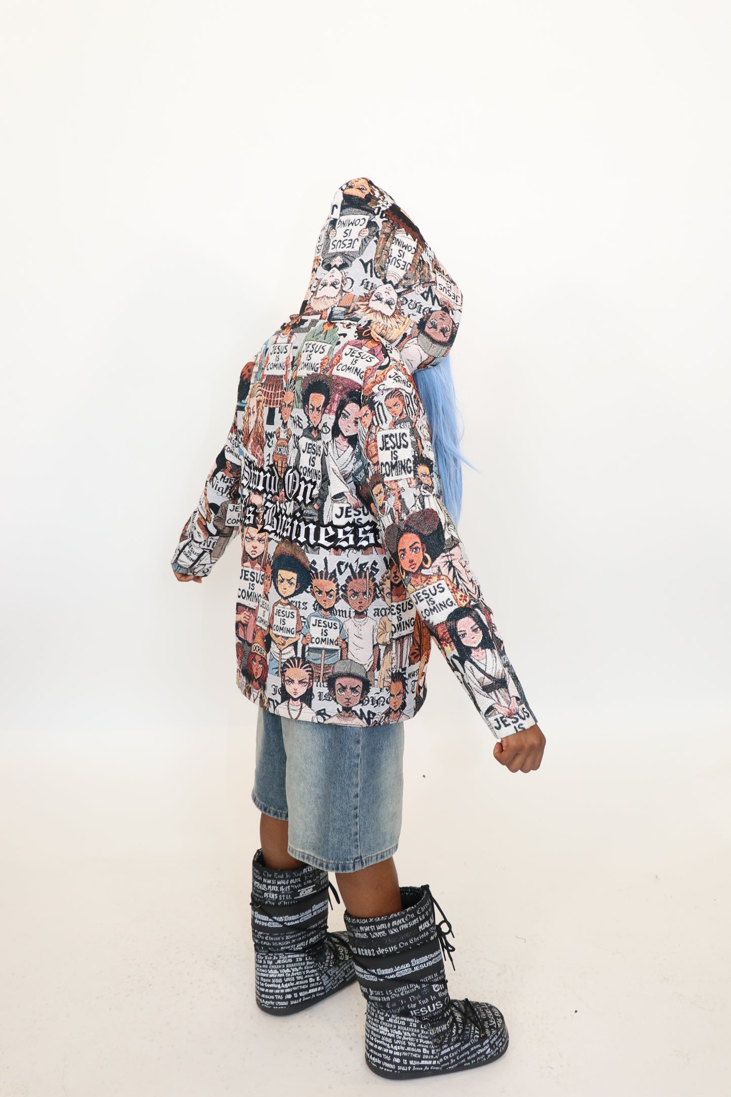 OCRBZ Jacquard Jacket – Jesus is Coming (Unisex)