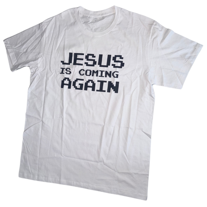 Jesus Is Coming Soon 280GSM T-Shirts (White)