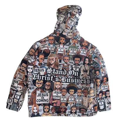 OCRBZ Jacquard Jacket – Jesus is Coming (Unisex)